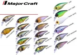 MajorCraft Zoner S Crank 55 Hard Crankbait ZC55S-R | 11g Lures