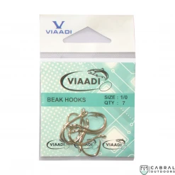 Viaadi Beak Hooks | Size: 1/0-6/0