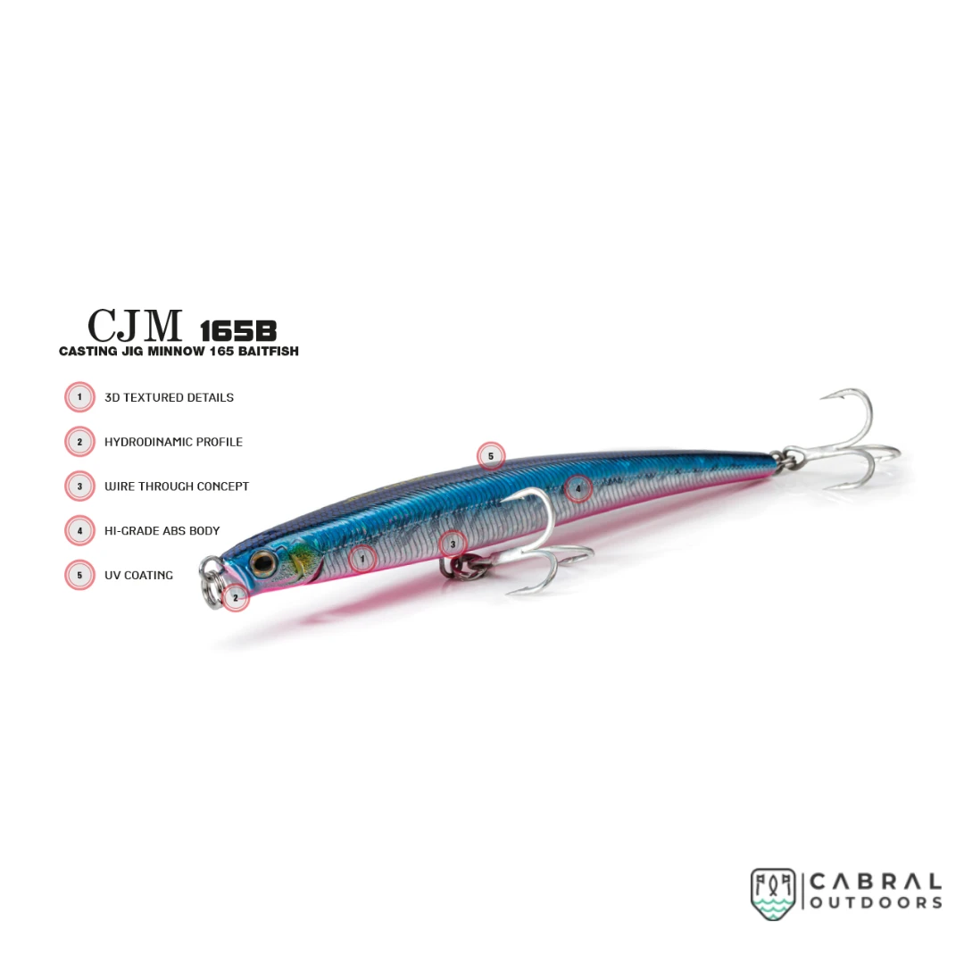 Molix CJM165B Casting Jig Minnow | Size: 16.5 Cm | 63g 3 Molix CJM165B Casting Jig Minnow | Size: 16.5 Cm | 63g