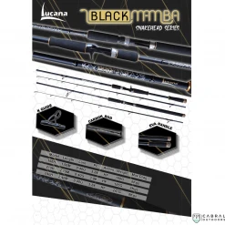 Fishing Rods Lucana Black Mamba BaitCasting Rod