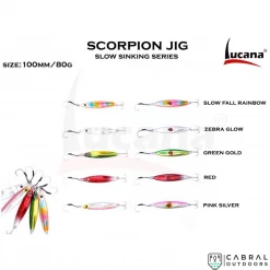 Lucana Scorpion Jig 10cm | 80g