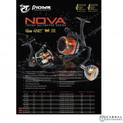 Pioneer Nova NV4000-8000 Spinning Reel