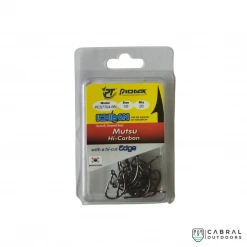 Pioneer Ichiban Mutsu Hi-Cut Edge Hooks | Size: 1/0-5/0