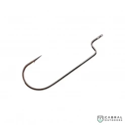 Pioneer Offset Round Bent Worm Hooks | Size: 1/0-4/0