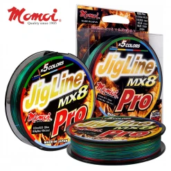 [B-Stock] Momoi JigLine MX8 Pro Braided Fishing Line 200mtr | 0.18mm-0.26mm | 25lb-50lb | Multi-Color