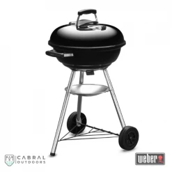 Weber Compact 47cm & 57cmCharcoal Barbeque Grill (Black)