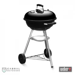 Weber Compact 47cm & 57cmCharcoal Barbeque Grill (Black) 19 Weber Compact 47cm & 57cmCharcoal Barbeque Grill (Black)