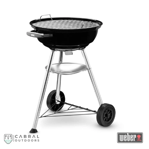 Weber Compact 47cm & 57cmCharcoal Barbeque Grill (Black) 7 Weber Compact 47cm & 57cmCharcoal Barbeque Grill (Black)