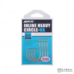 BKK Inline Heavy Circle UA Hooks | Size: 1/0-5/0