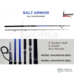 Lucana Salt Armor 8-9ft Spinning Rod