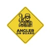 Cabral Outdoors Other Accesories Angler On Board! Stickers | Size: Small, Medium Big And Large 1 Cabral Outdoors Other Accesories Angler On Board! Stickers | Size: Small, Medium Big And Large