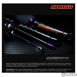 Pelagic Tribe Nomadcast 6.8ft BaitCasting Rod Fishing Rods