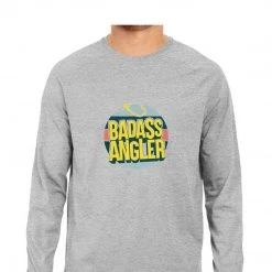 Printrove Tshirt & Jersey Badass Angler