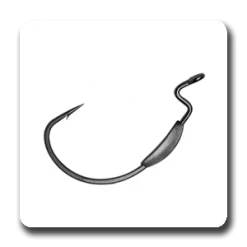 VMC HD Worm Hook 5/0 | 4pcs/pkt