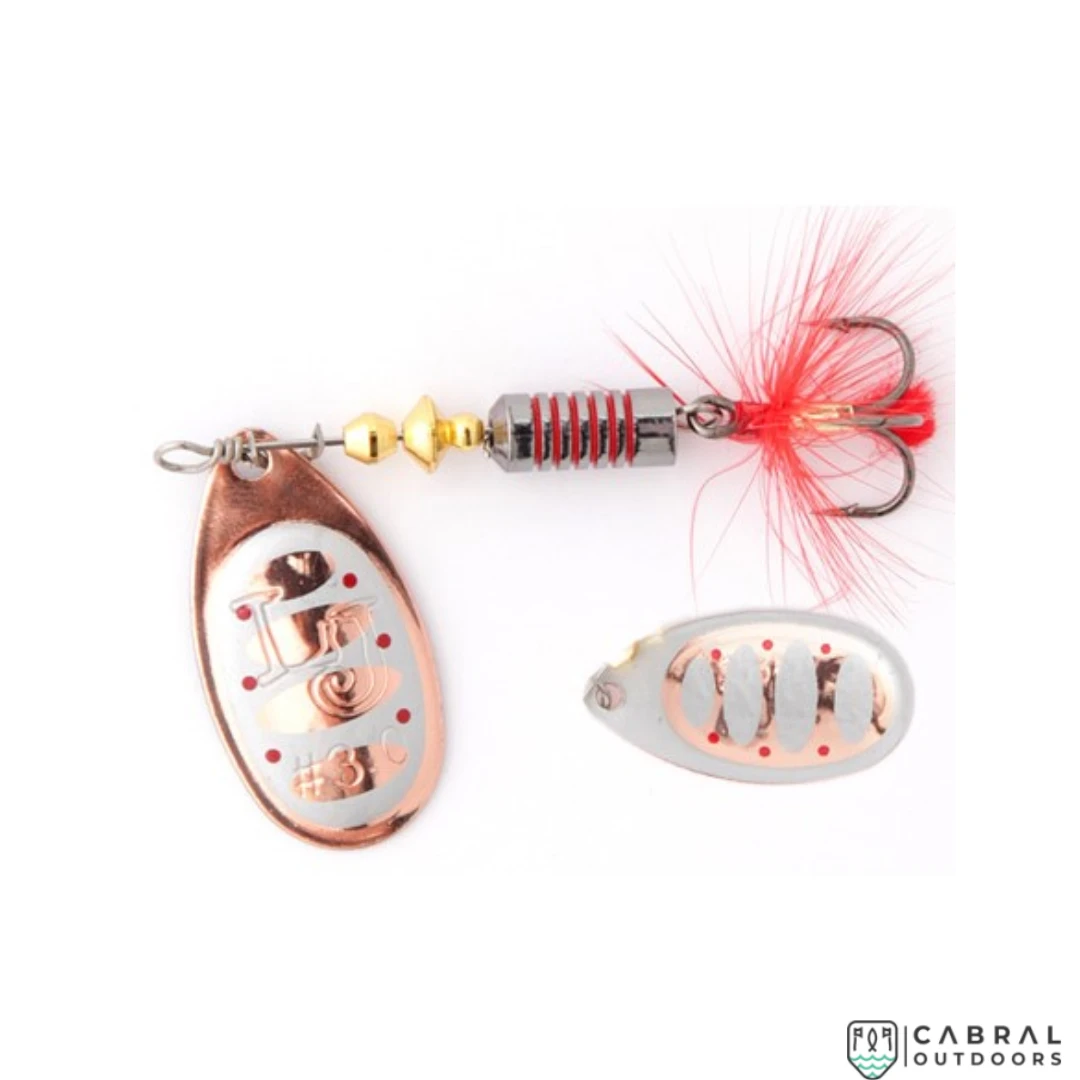 Lucky John Bonnie Blade Spinner | Size: #1-#5 | 2.7-13.4g Jigs / Spoon / Spinner 7 Lucky John Bonnie Blade Spinner | Size: #1-#5 | 2.7-13.4g Jigs / Spoon / Spinner