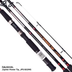 Daiwa Jupiter Power Tip Matt Black 7ft -10ft Spinning Fishing Rod