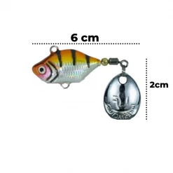 Lures Factory LuresFactory MEGAFROX Tinybubble Spintail 12g | 6cm | 1pcs/pkt