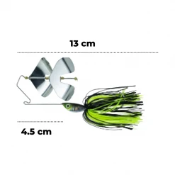 Lures Factory LuresFactory Toman Bait BuzzBait Spinner 25g | 11cm | Size 5/0 | 1pcs/pkt