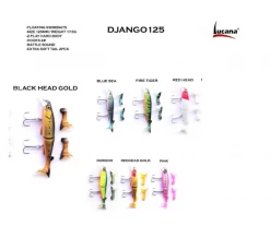 Lures Lucana Django 125mm/17.5g, 1pcs/pkt