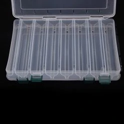 Cabral Outdoors 14 Compartments Double Sided Plastic Fishing Tackle Box