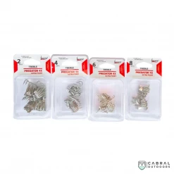 Hooks Lucana Predator 4X Ultra Point Treble Hook | Size:1-6