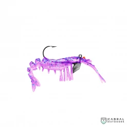 Lures Original Vudu Shrimp 3.25 Inch 1/4 OZ JIG PRE-RIGGED 2 PER PACK