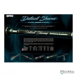 Rapala Distant Shores 9ft Spinning Rod Fishing Rods