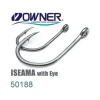 Hooks Owner Iseama With Eye Hook 50188 | Size: 3-16