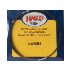 Line Halco Pre Straightened Stainless Steel Single Strand Wire 15M