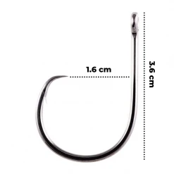 Owner 5179-151 SSW In-Line Circle Hook | Size : 5/0 | 7 Pcs Per Pack