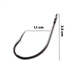 Owner 5106-101 Flyliner Live Bait Hook | Size : 1 | 7 Pcs Per Pack Hooks