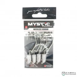 VMC Mystic Predator Weedless Jig Head 7312WJ | Size: 2/0 And 3/0 | 4pcs/pkt Hooks