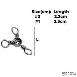 Lucana 3-Way Swivel | Size: 1 And 3