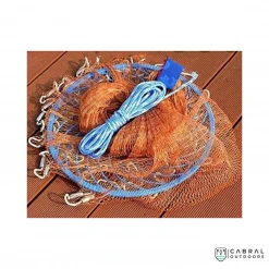 Cabral Outdoors Ring Cast Net | Size: 8ft-12ft 6 Cabral Outdoors Ring Cast Net | Size: 8ft-12ft