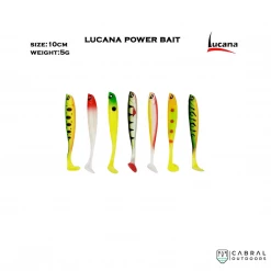 Lucana Power Bait | Size: 10cm | Weight: 5g | 3/pck