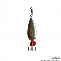 R & R Tear Drop Hammer Finish Spoon (SS304) | Size: 4.6cm | 11g Lures
