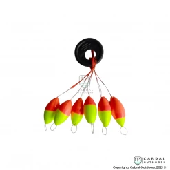 Cabral Outdoors Foam Float | 6pcs/pk Floaters