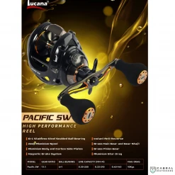 Lucana Pacific SW Bait Casting Reel