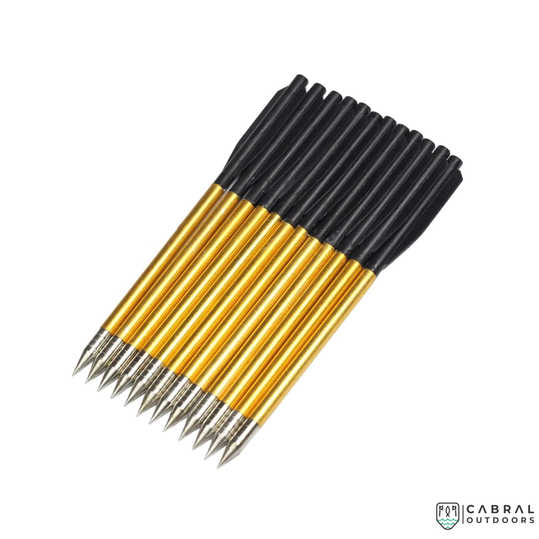 G Smith & Co. Archery Spares Arrow Aluminum Bolt For Pistol Crossbows | 10pcs/pk 3 G Smith & Co. Archery Spares Arrow Aluminum Bolt For Pistol Crossbows | 10pcs/pk