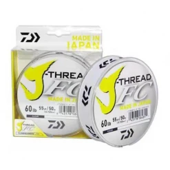 Daiwa J-Thread FC Fluorocarbon Leader Line 60LBS