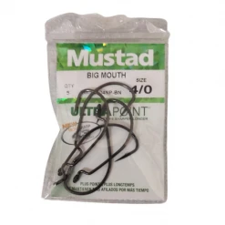 Hooks Mustad Ultra Point Big Mouth Soft Plastic Hook | Size: 4/0