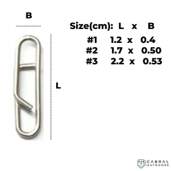 Terminal Tackles Littma Power Snap Black | Size: 1-3