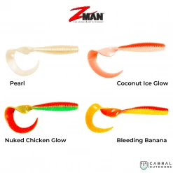 Zman 10x Tough Elaztech DoormatadorZ | 6" | 3pcs/pkt Lures