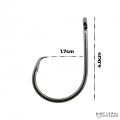 Owner 5179-161 SSW In-Line Circle Hook | Size : 6/0 | 6 Pcs Per Pack Hooks
