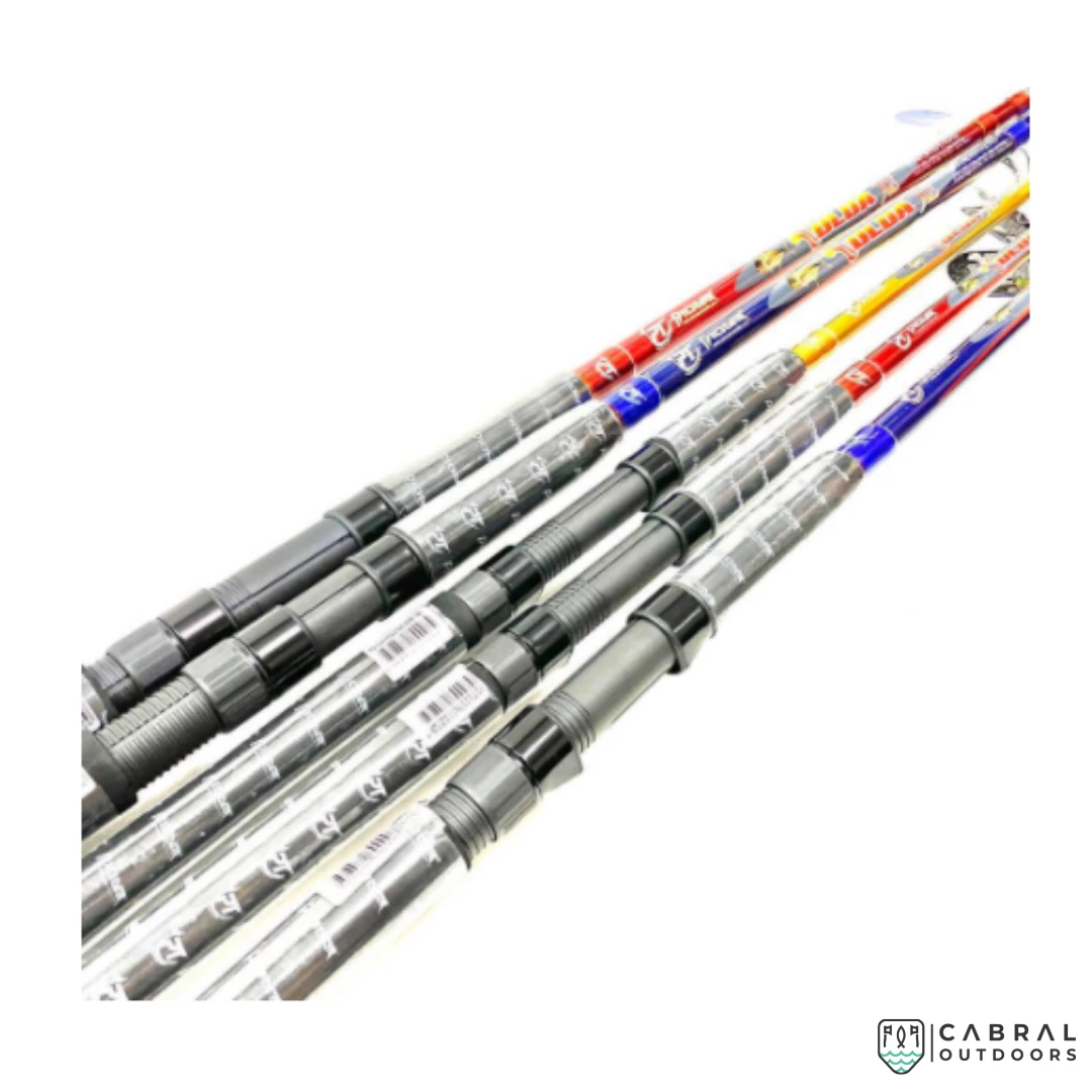 Fishing Rods Pioneer Ulua XE Reinforced E Glass 8ft-9ft Spinning Rod 3 Fishing Rods Pioneer Ulua XE Reinforced E Glass 8ft-9ft Spinning Rod