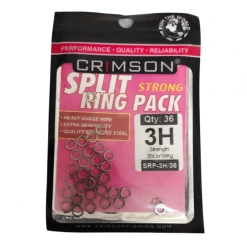 Crimson Split Rings Strong Pack | 3H, 4H, 5H