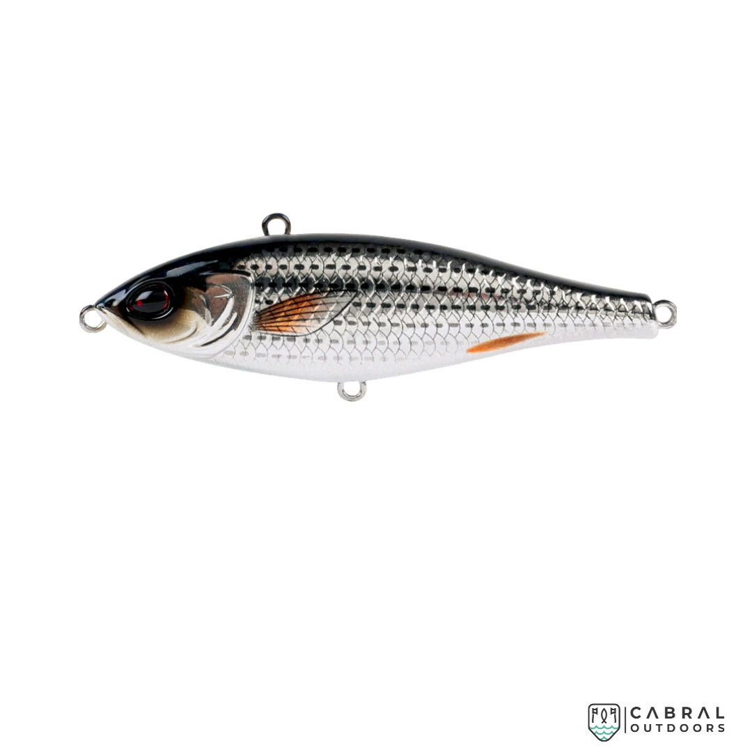 Bone Dash 90S Sinking Pencil/Vibe Hard Bait (with Hooks) | Size: 90mm | 33g Lures 12 Bone Dash 90S Sinking Pencil/Vibe Hard Bait (with Hooks) | Size: 90mm | 33g Lures