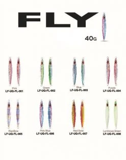 Lures Factory Underground Metal Jig Fly 9cm | 40g (No Hooks)