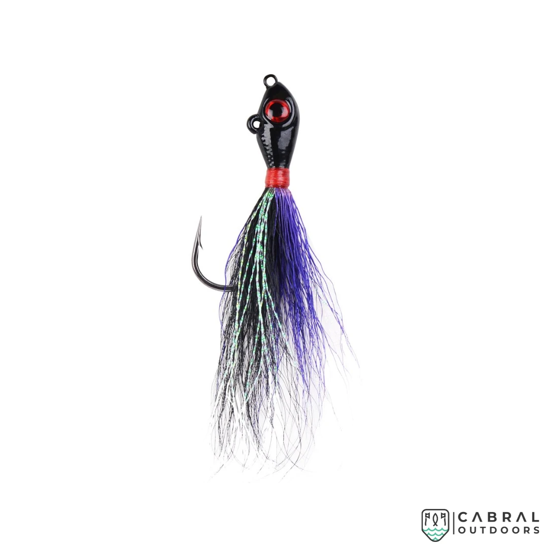 Lures Mustad Big Eye Bucktail 4 Lures Mustad Big Eye Bucktail