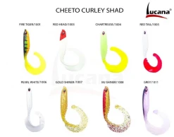 Lucana Cheeto Curve Shade Fishing Lure | Size: 13cm | 10.8g | 3pcs/pk